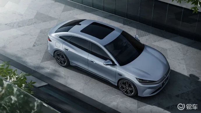 比亚迪秦L EV官图,轴距超2米8,标配天神之眼C