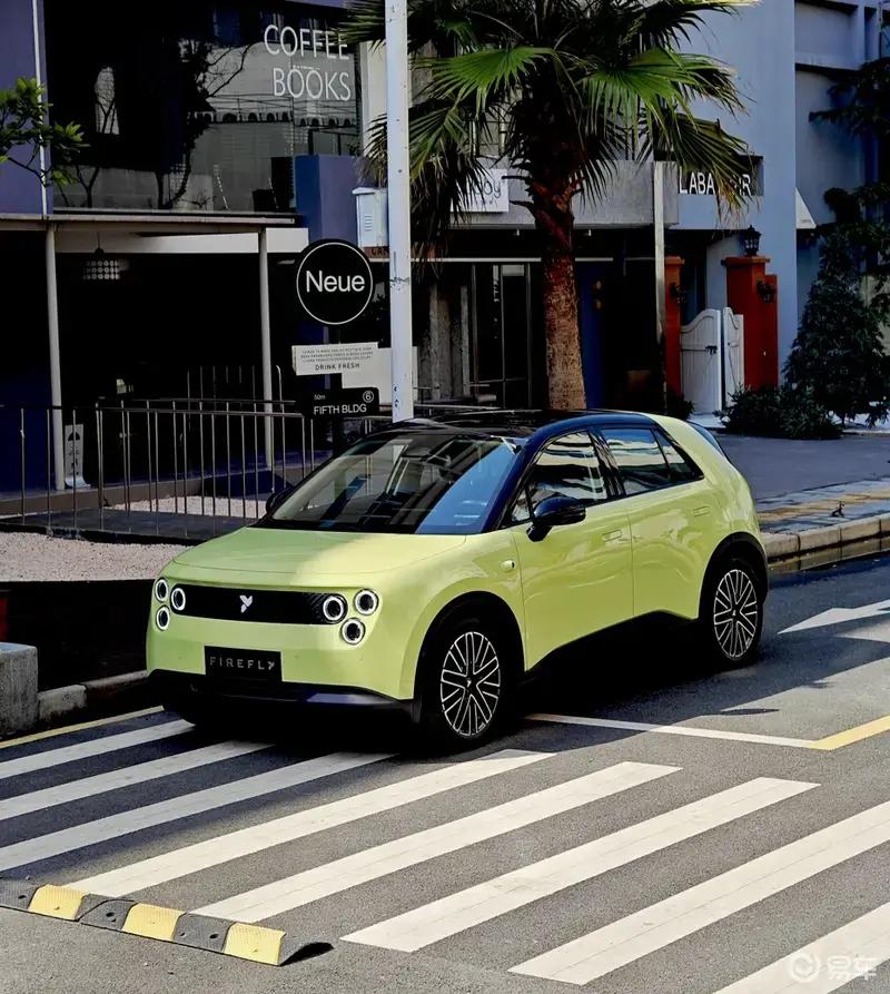 firefly萤火虫更多配置公布 标配九气囊/将于4月19日正式上市