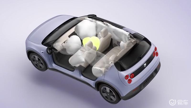 firefly萤火虫更多配置公布 标配九气囊/将于4月19日正式上市