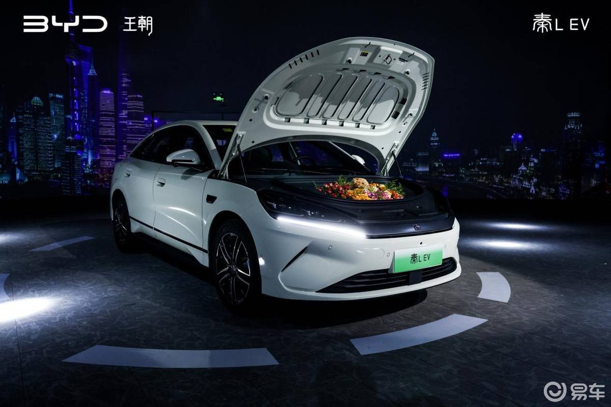 有智驾才带感,智美中级纯电轿车秦L EV上海上市