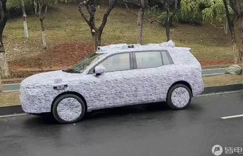 广汽与滴滴合作L4自动驾驶车型谍照曝光，2025年量产下线